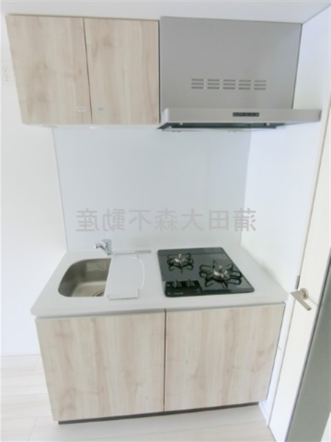 キッチン　2口ガスシステムキッチン