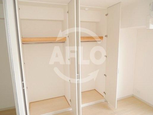 収納　南堀江アパートメントグランデ　大型クローゼット