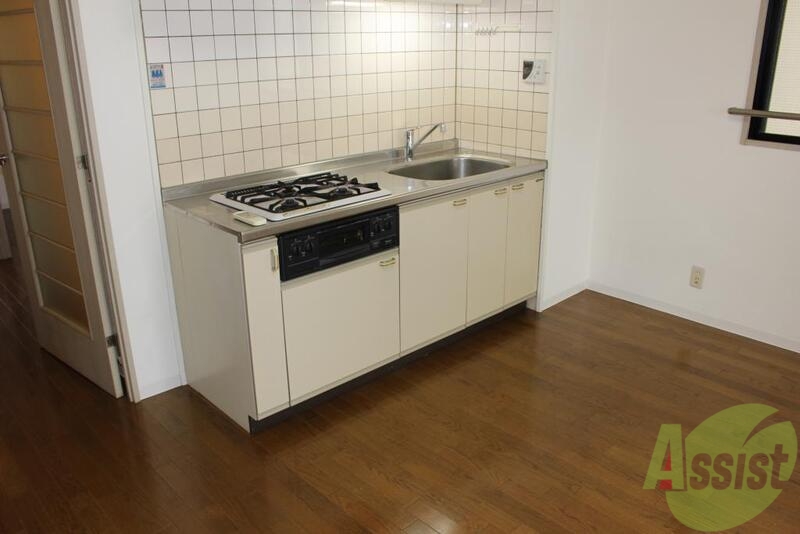 キッチン　３口システムキッチン