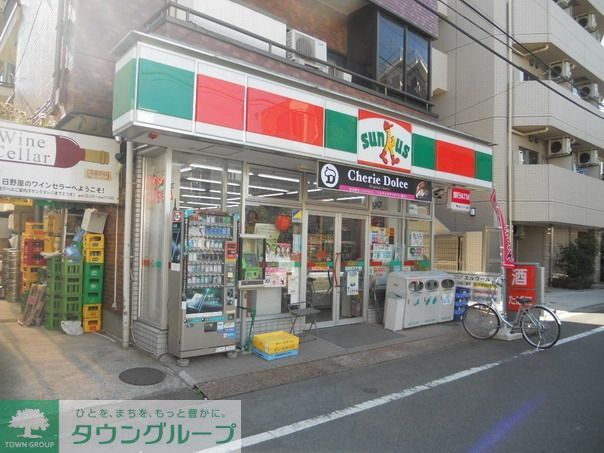 コンビニ　サンクス（コンビニ）まで158m