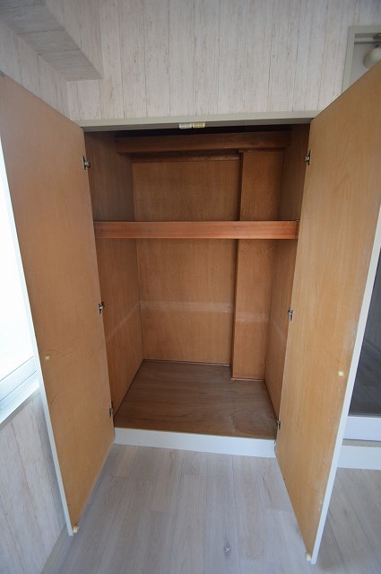 収納　奥行きのある収納です