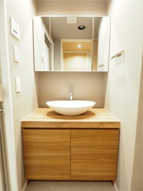 洗面設備　参考写真です