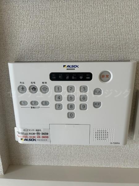セキュリティ　ALSOKホームセキュリティー搭載