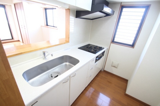 キッチン　※別号室の写真です。