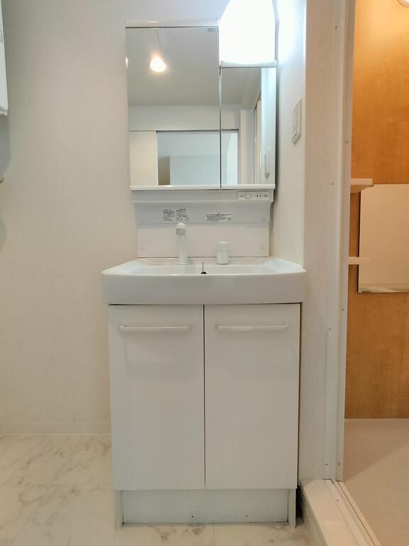 洗面設備　シャワードレッサー付きです！