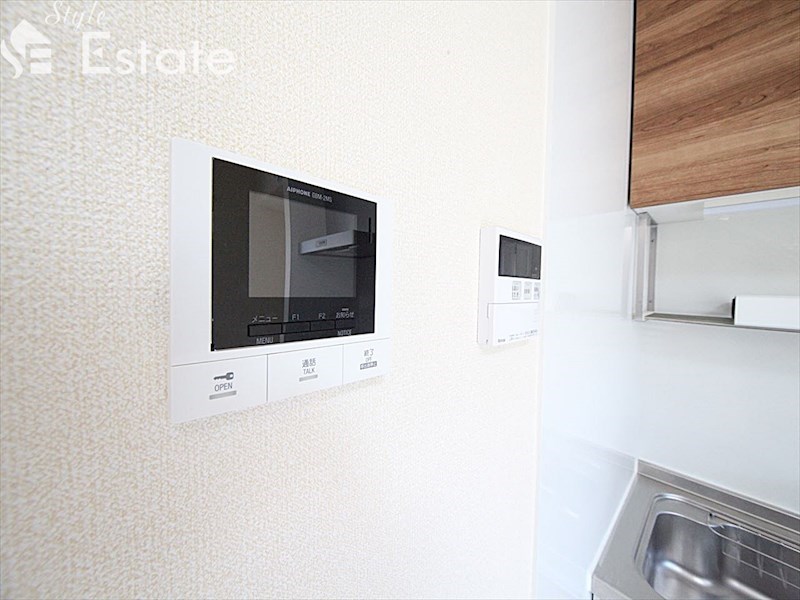 セキュリティ　モニター付きインターホン