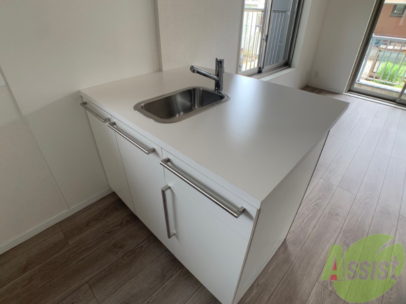 キッチン　キッチンは調理スペースもしっかりあっていいですね～