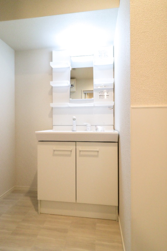 洗面設備　図面と現状に相違がある場合には現状を優先