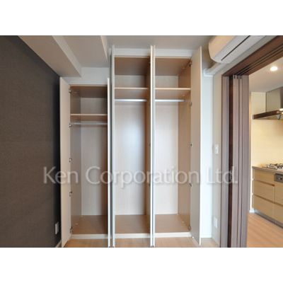 収納　同タイプ18階のお部屋を撮影。仕様が異なることがあります。