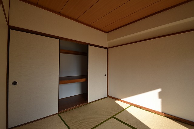 収納　たっぷりとした収納スペースです