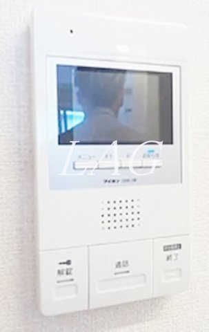 セキュリティ　モニター付きインターフォンです。