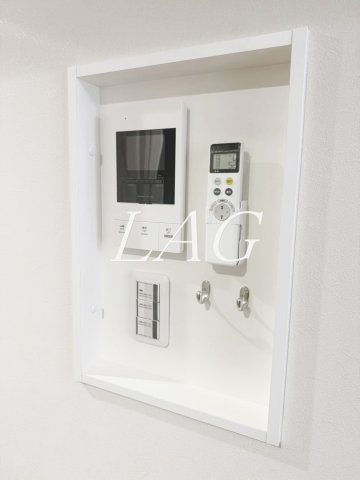 セキュリティ　モニター付きインターフォンです。