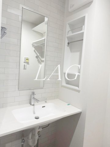 洗面設備　独立洗面台です。