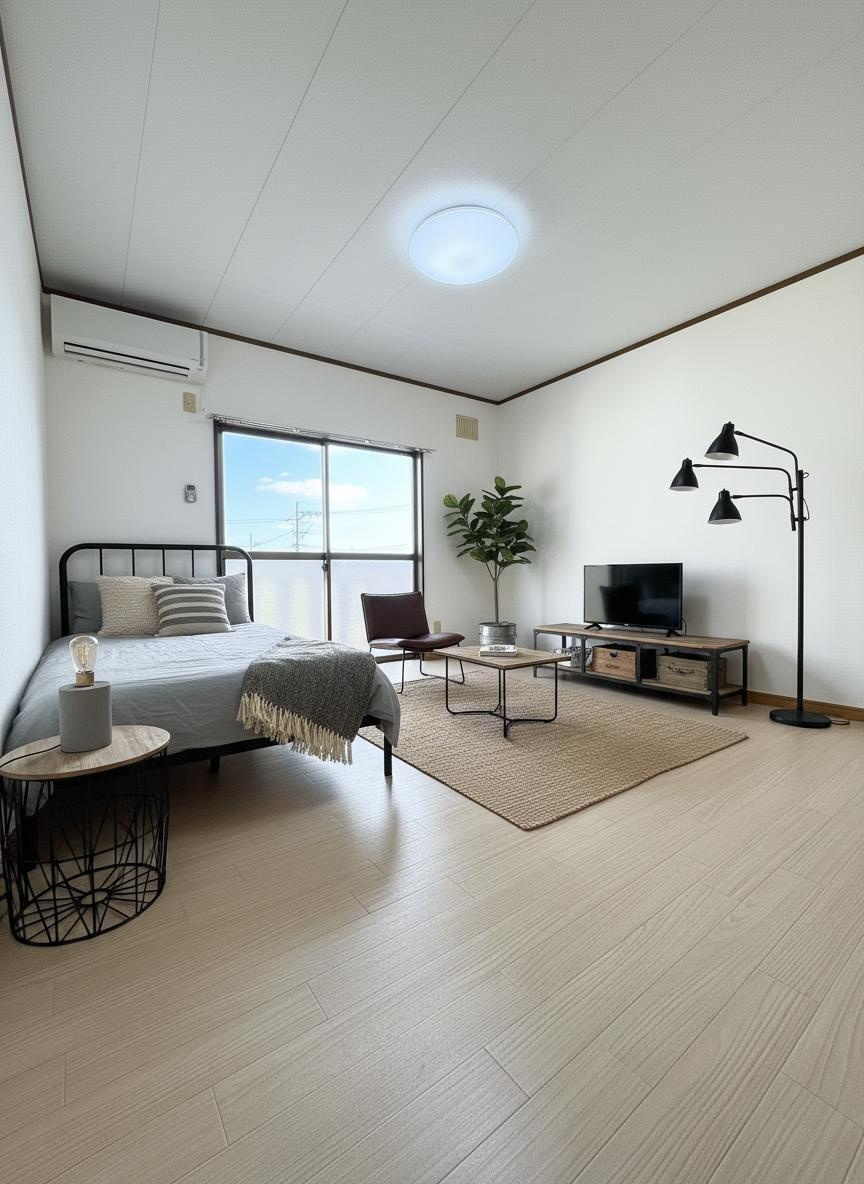 居室・リビング　居室（CG合成画像）