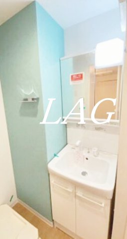 洗面設備　洗面台です。