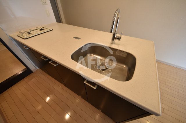 キッチン　プロシード北堀江　独立キッチン