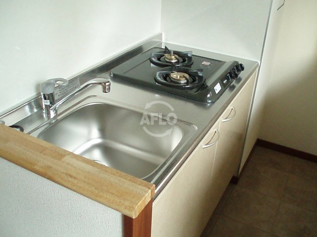 キッチン　will Do松屋町（ウィルドゥ松屋町）　2口ガスカウンター