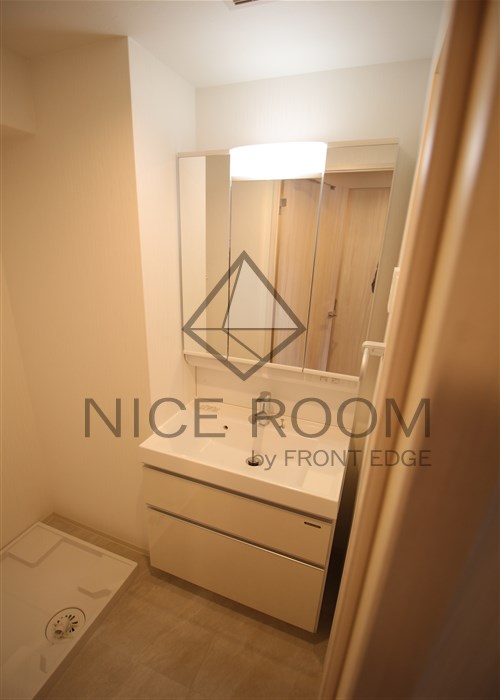 洗面設備　プレジオ松屋町　独立洗面台