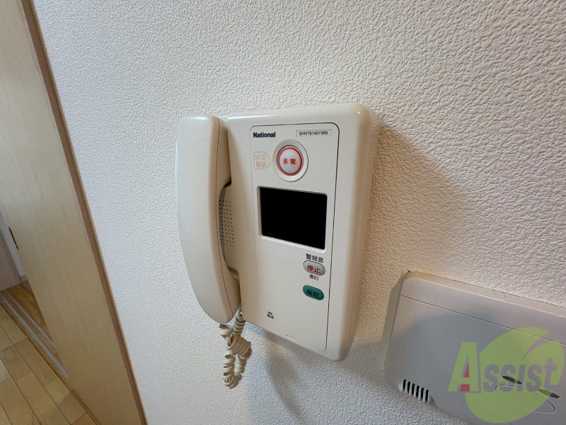 セキュリティ　インターホンは通話ができるので急な訪問があっても安心です