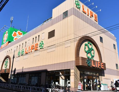 スーパー　ライフ経堂店（スーパー）まで218m