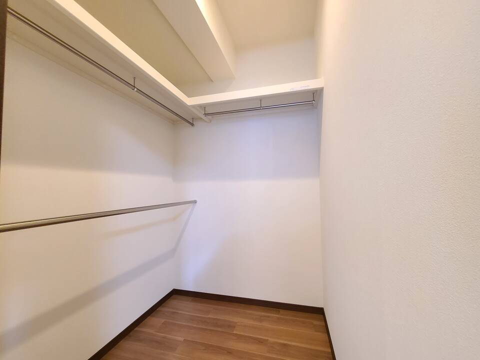 収納　ウォークインクローゼット