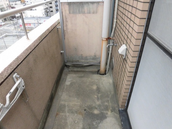 バルコニー　※別部屋の写真です