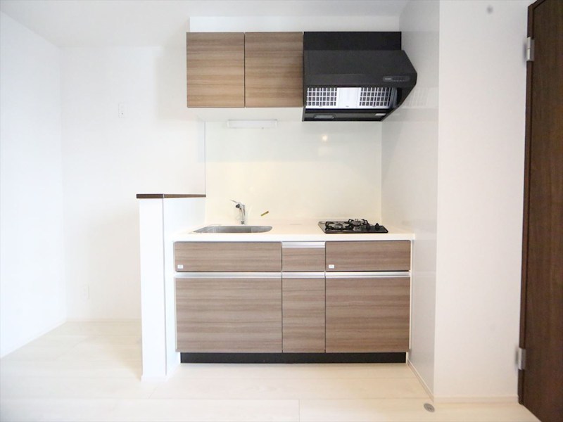 キッチン　システムキッチン（ガス2口コンロ付）　同仕様写真