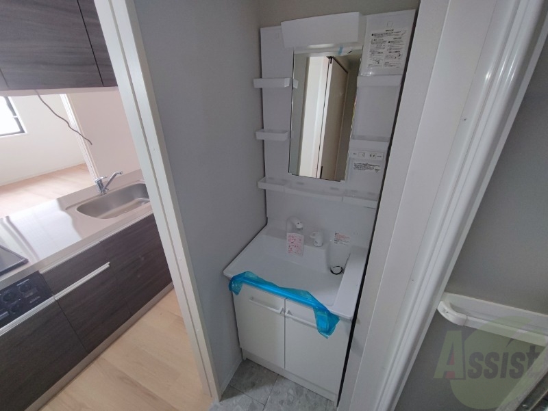 洗面設備　シャンプードレッサーで身支度もラクラクです！