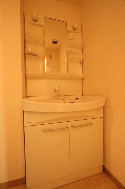 洗面設備　同物件別号室のものです。