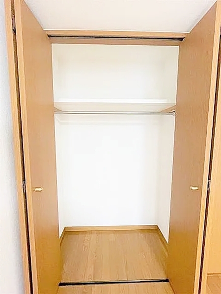 収納　お荷物の多い方でも安心のクローゼット付き♪