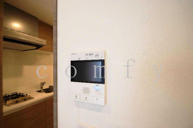 セキュリティ　モニター付きインターホン