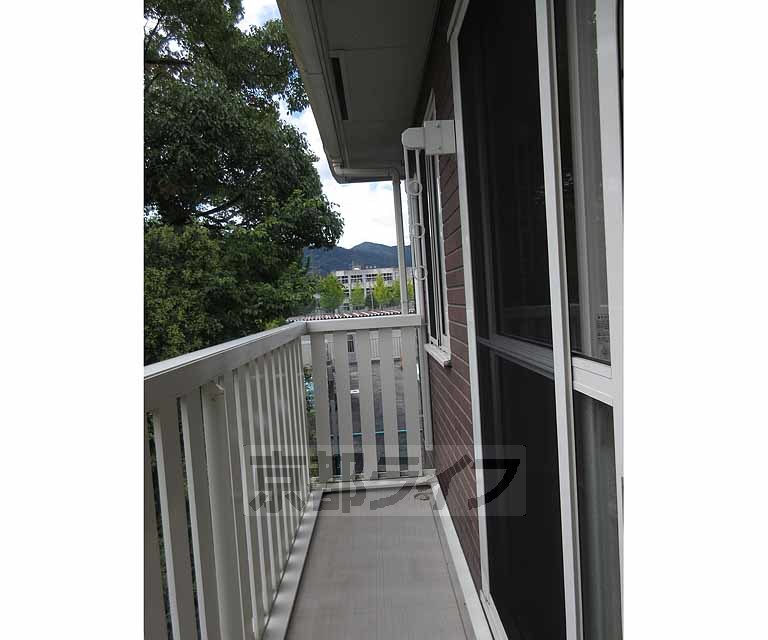 バルコニー　奥行きのあるバルコニーです