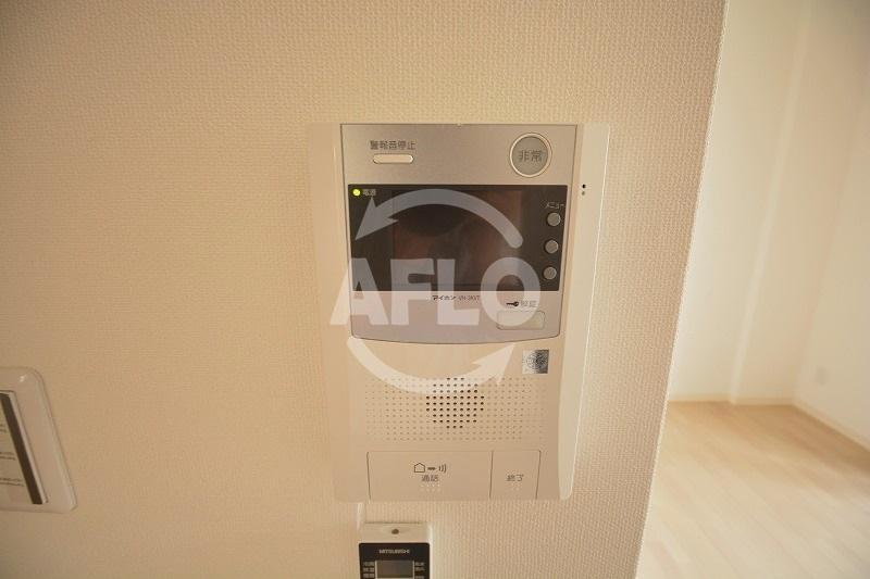 セキュリティ　アドバンス大阪城アンジュ　TVモニター付きインターホン