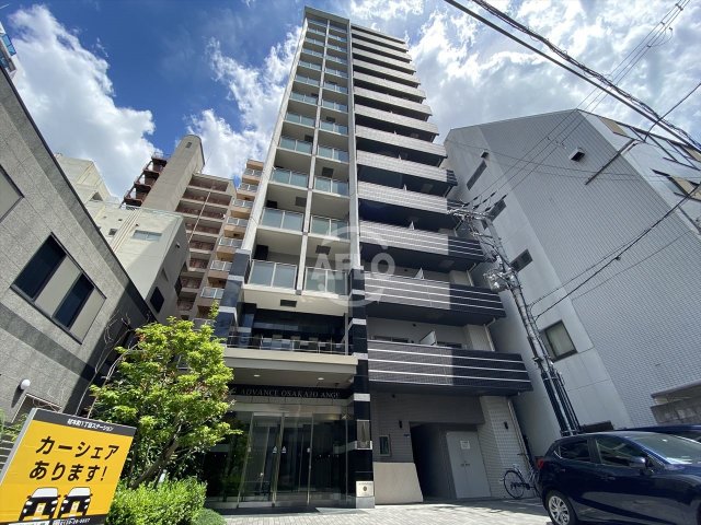 建物外観　アドバンス大阪城アンジュ　外観