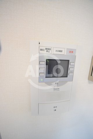 セキュリティ　エステムコート四天王寺夕陽丘II　テレビ付きモニターホン