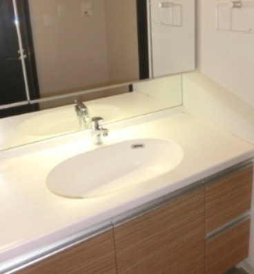 洗面設備　同じ仕様