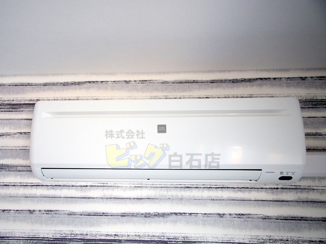 その他設備　夏も快適なエアコン付きです♪