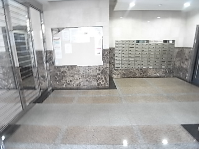 ロビー　分譲マンションならではの綺麗なエントランス