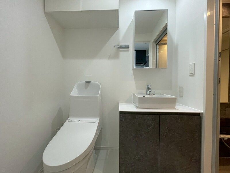 洗面設備　※別部屋のお写真です。