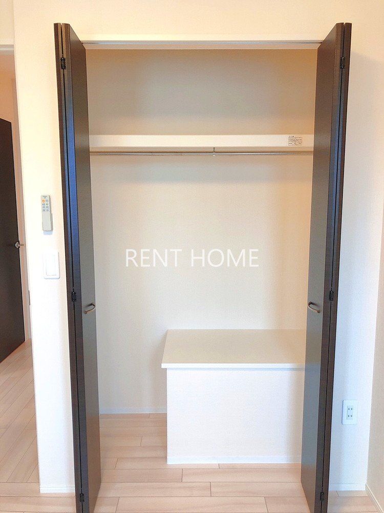 収納　クローゼットです