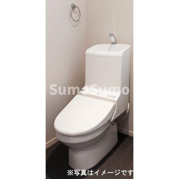 トイレ　ゆったりとした空間のトイレです