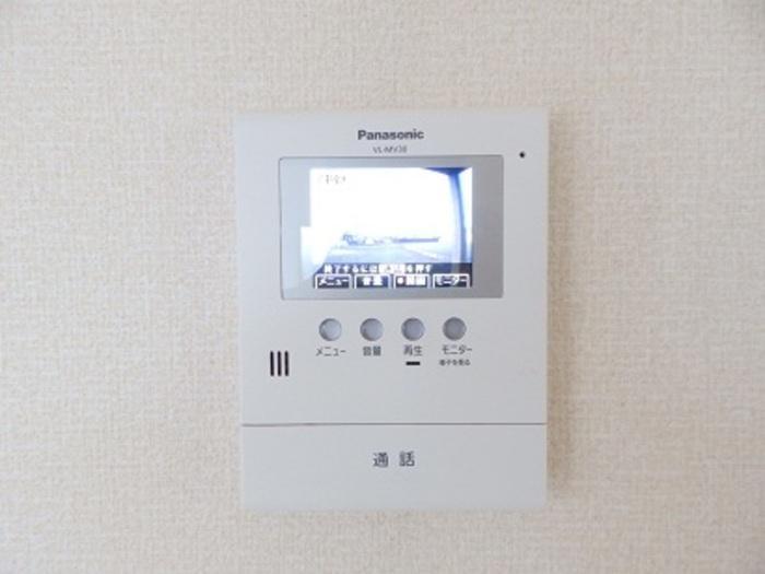 セキュリティ　モニター付きインターホン