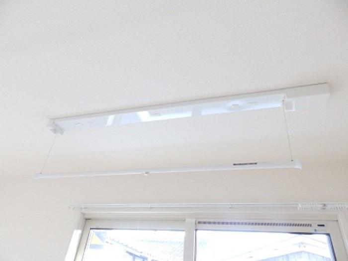 収納　室内物干し