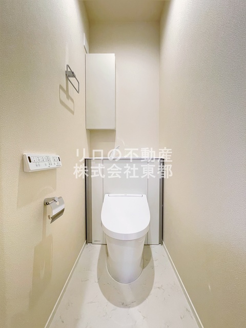 トイレ　洗浄便座付です！