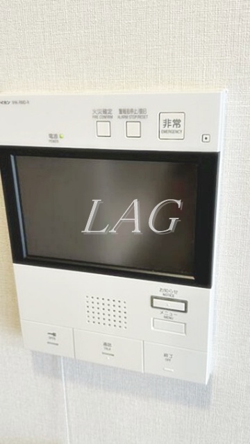 セキュリティ　モニター付インターフォンです。