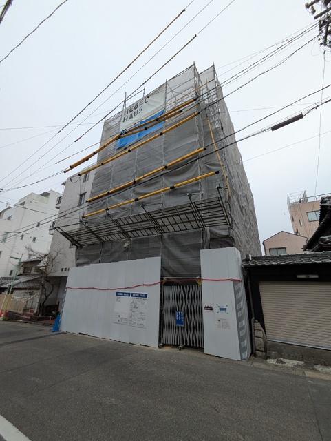 建物外観　建築中写真（２０２６年３月撮影）