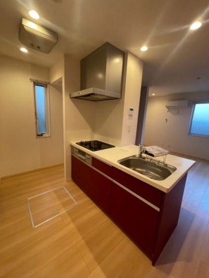 キッチン　※別部屋の写真です