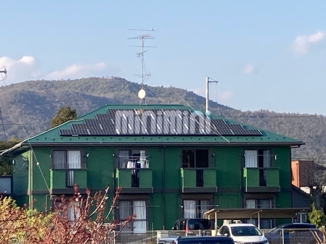 建物外観　落ち着いた色合いの外観