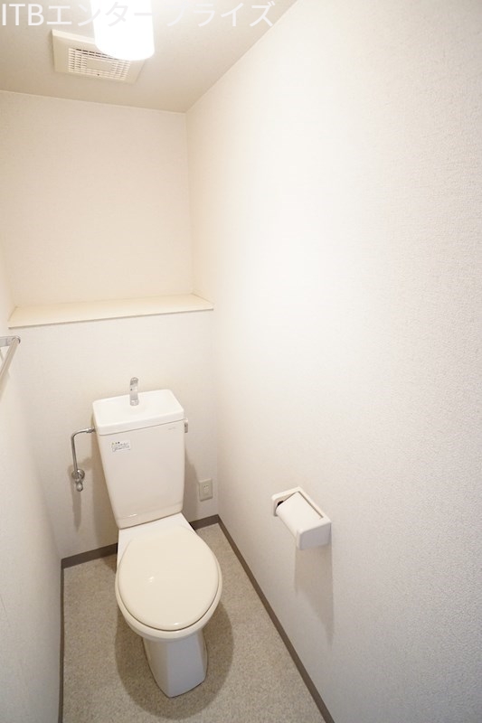 遠州鉄道 積志駅 徒歩30分 4階建 築26年のトイレ写真