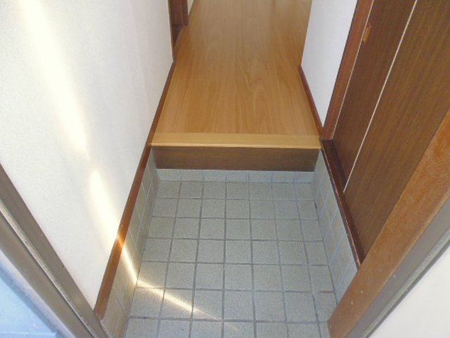 玄関　明るい玄関です